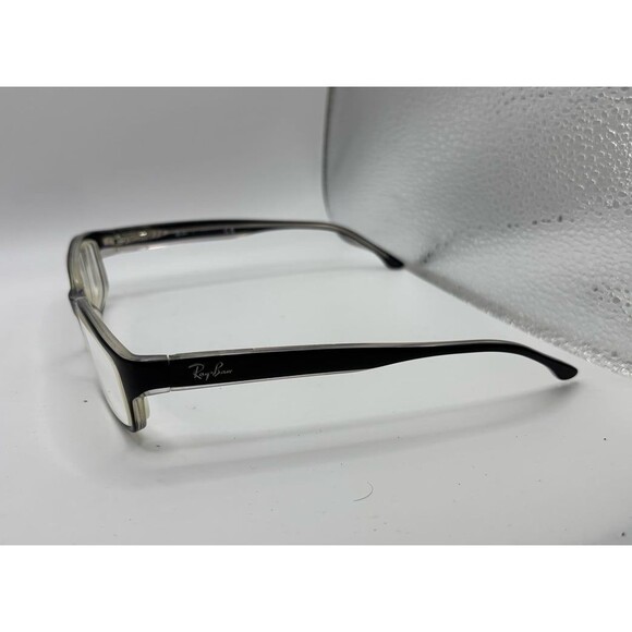 Ray-Ban RB5114 2034 Black on Transparent Eyeglasses Frame 54-16-140 - Picture 1 of 10